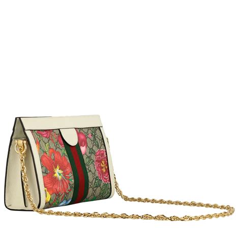 sac multicolore gucci|Gucci leather shoulder bag.